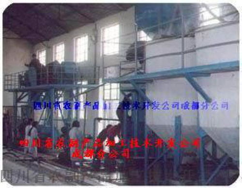 四川粉葛根淀粉生产线与设备解析